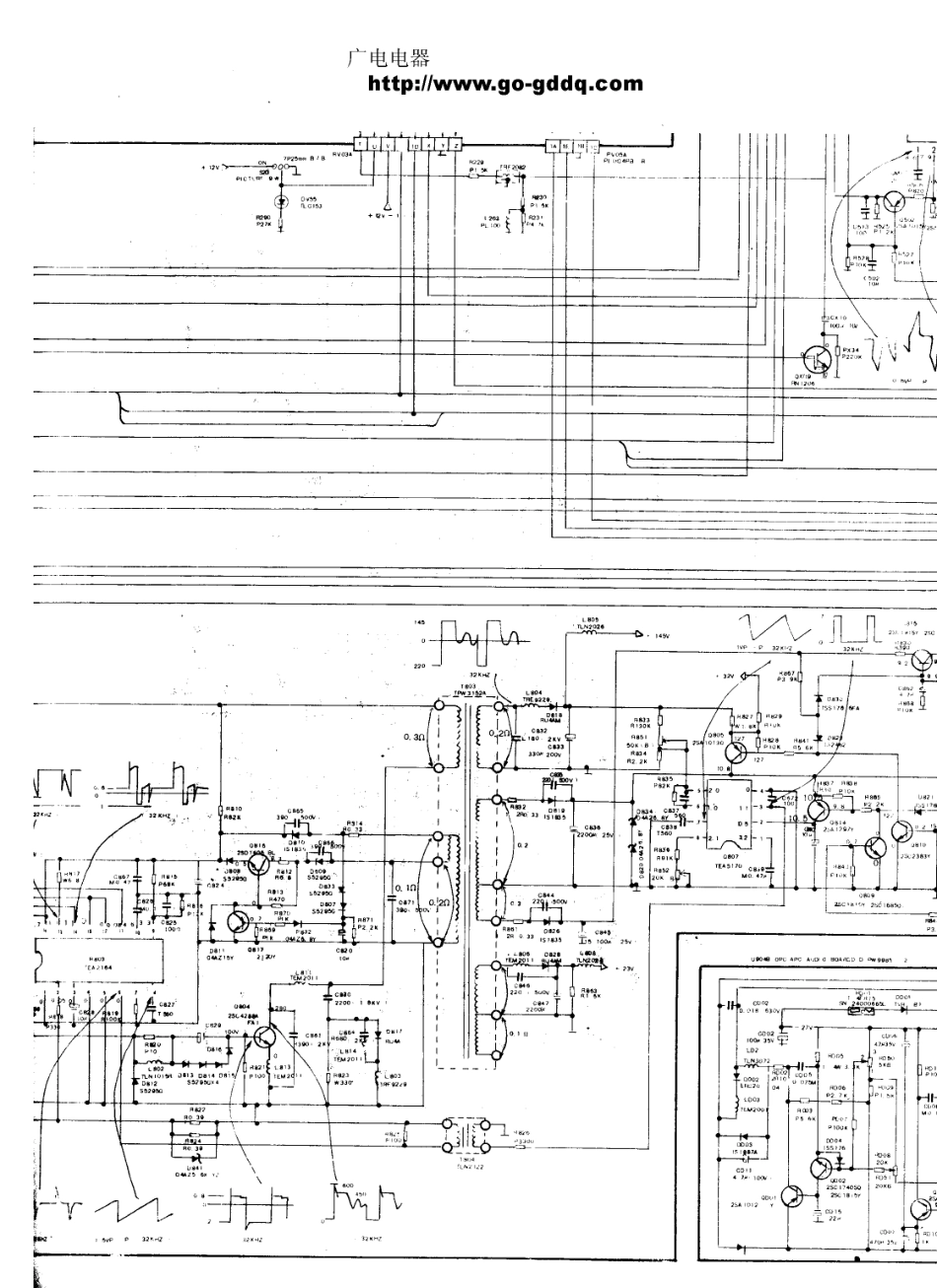 东芝248X9M彩电原理图_东芝  248X9M(07).pdf_第1页