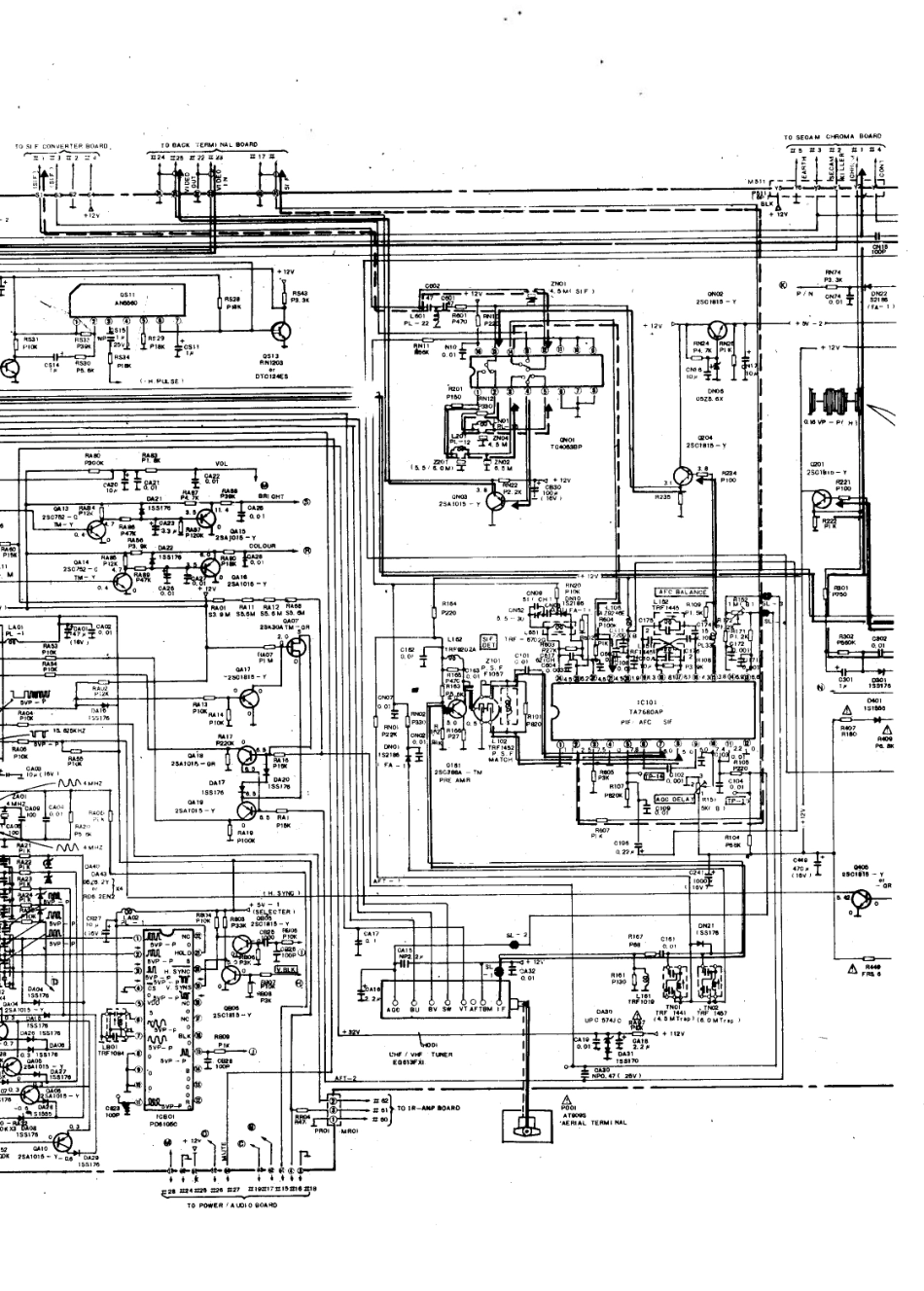 东芝219X5M彩电电路原理图_东芝  219X5M(02).pdf_第1页