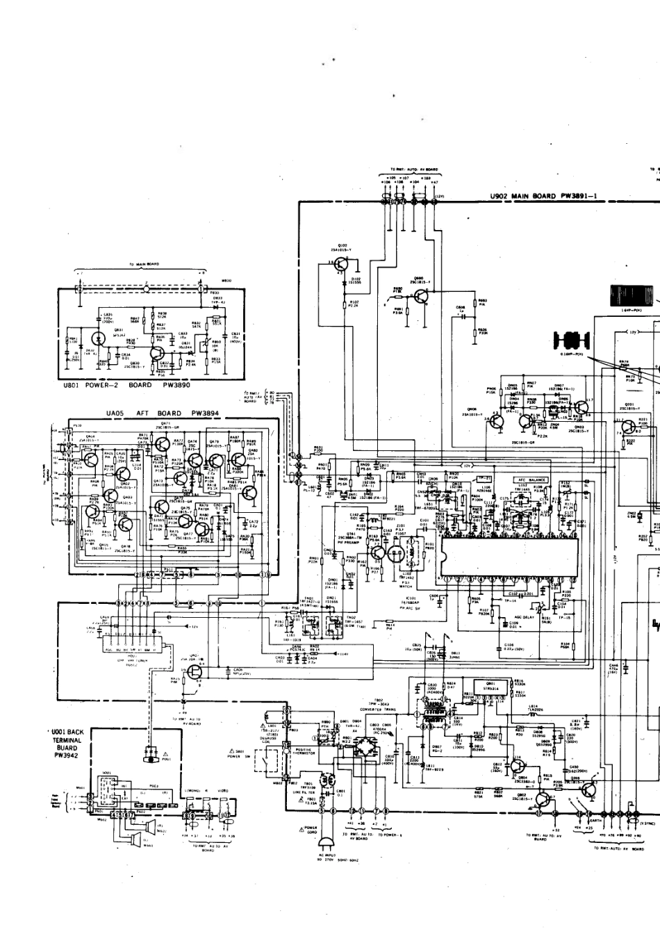 东芝219X3ME彩电电路原理图_东芝  219X3M、219X3ME(01).pdf_第1页