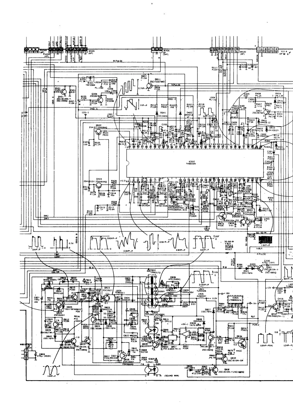 东芝219D9H彩电电路原理图_东芝  219D9H(03).pdf_第1页