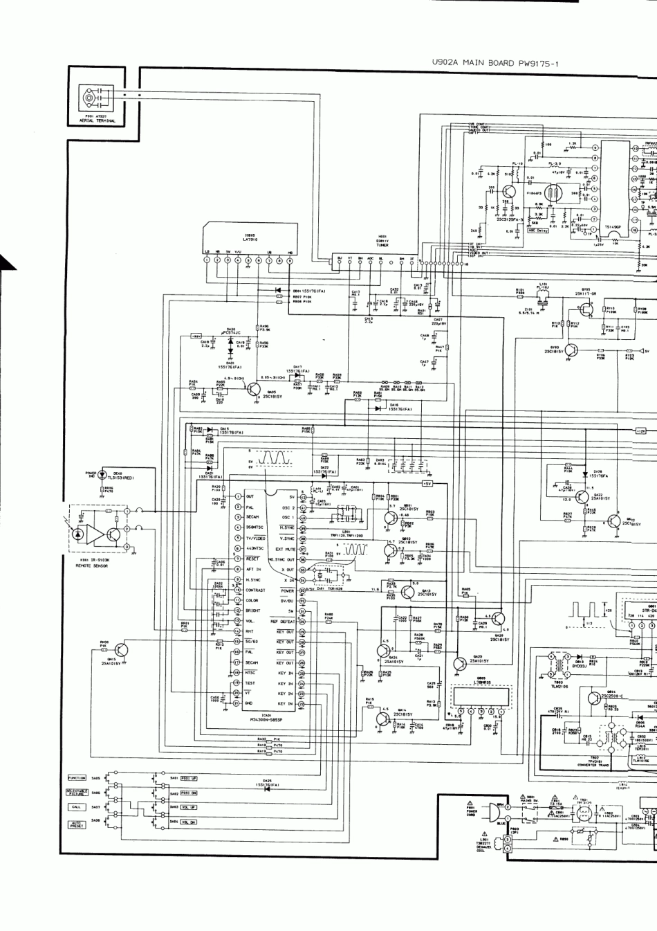 东芝207T9M彩电原理图_东芝207T9M.pdf_第2页