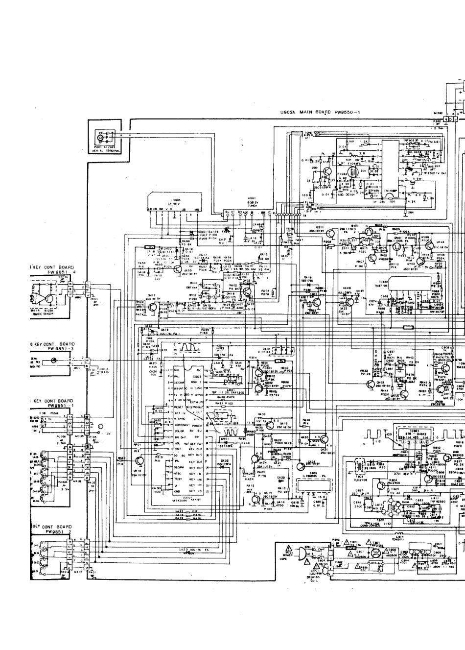 东芝206Q9M彩电原理图_东芝  206Q9M(01).pdf_第1页