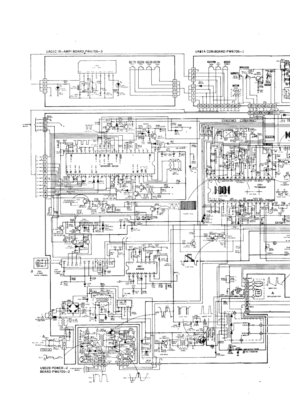 东芝187R7C彩电电路原理图_东芝  187R7C(01).pdf_第1页