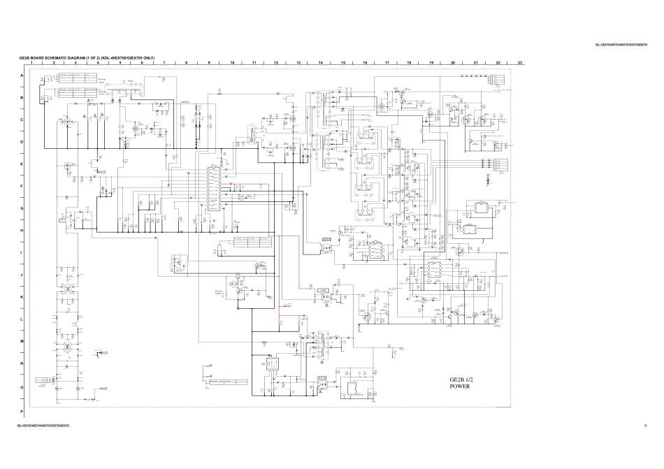 索尼KDL-52EX700液晶电视电源板（GE2B）电路图.pdf_第1页