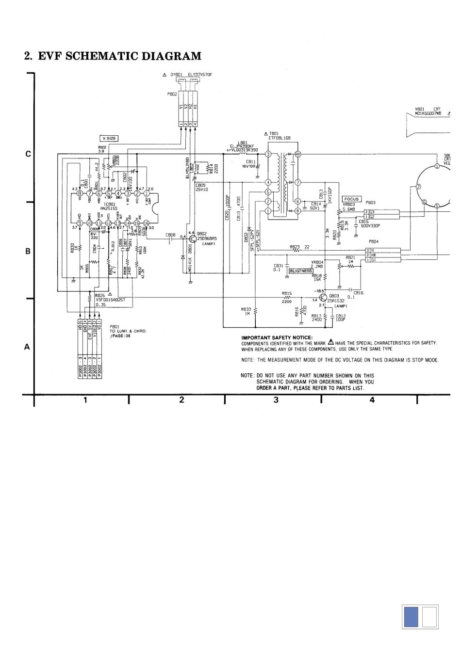 松下NV-M3000摄像机维修手册_NV-M40E.pdf_第2页