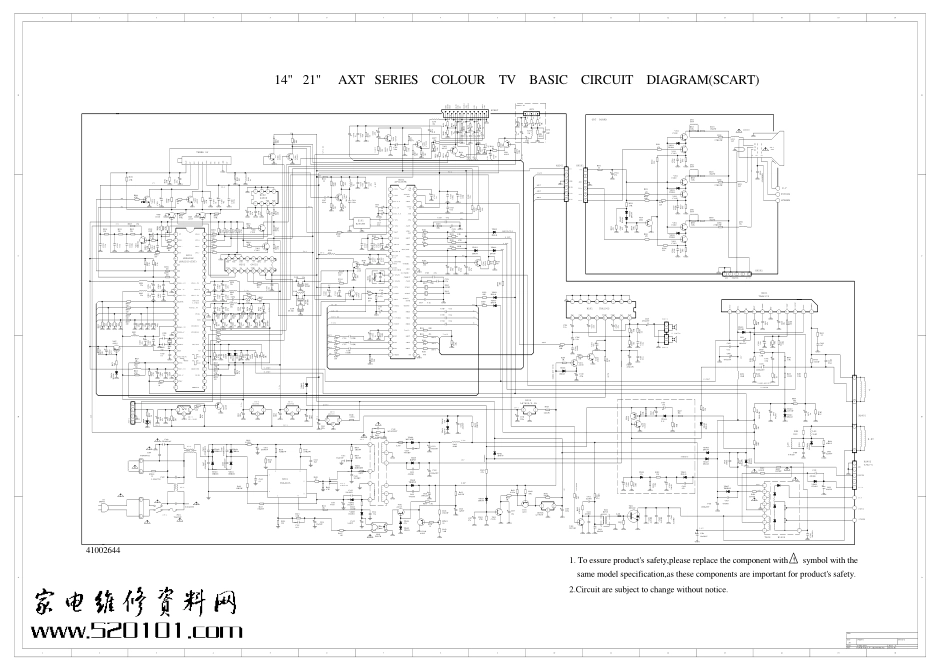 康佳SDA5550+STV2248芯片原理图_康佳使用SDA5550 STV2248芯片.pdf_第1页