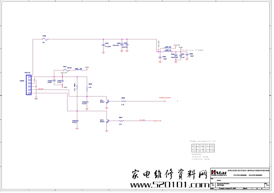 康佳PD32ES33电路原理图_PD32ES33.pdf_第1页