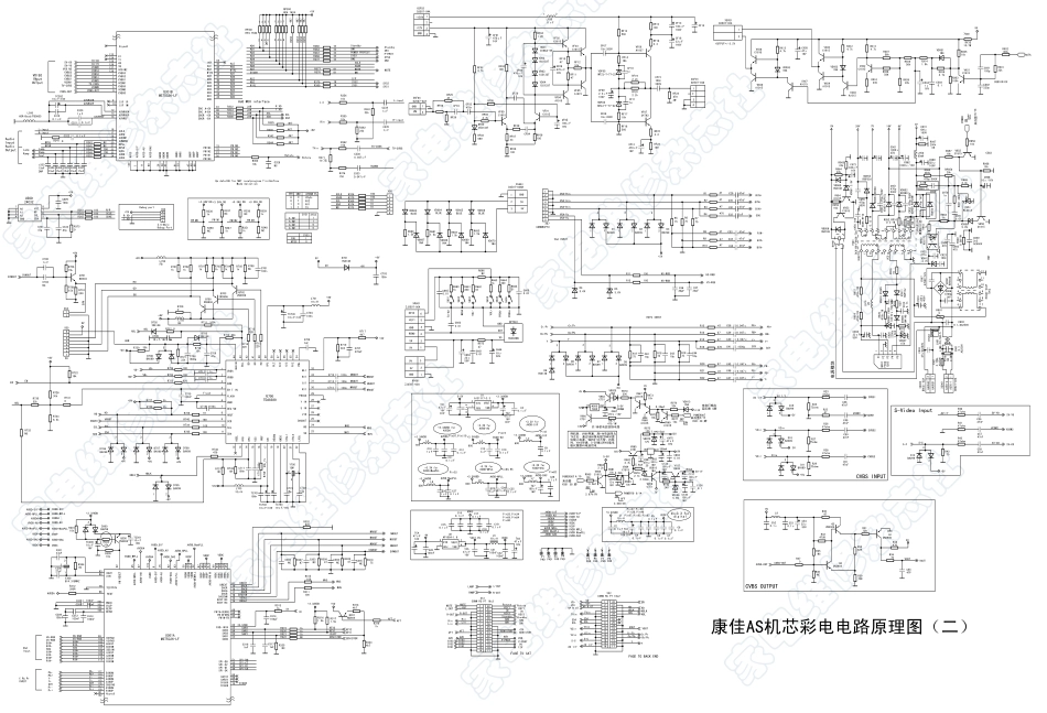 康佳P34AS390彩电原理图_康佳SP32AS391 P34AS390电视机图纸.pdf_第2页