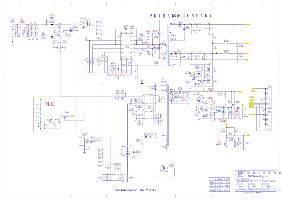 松下FSP079-4F01电源板电路原理图.pdf_第1页