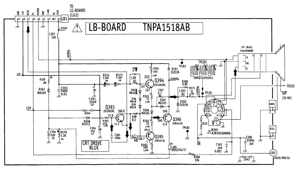 松下E3机芯背投彩电电路图_E3-LB.pdf_第1页