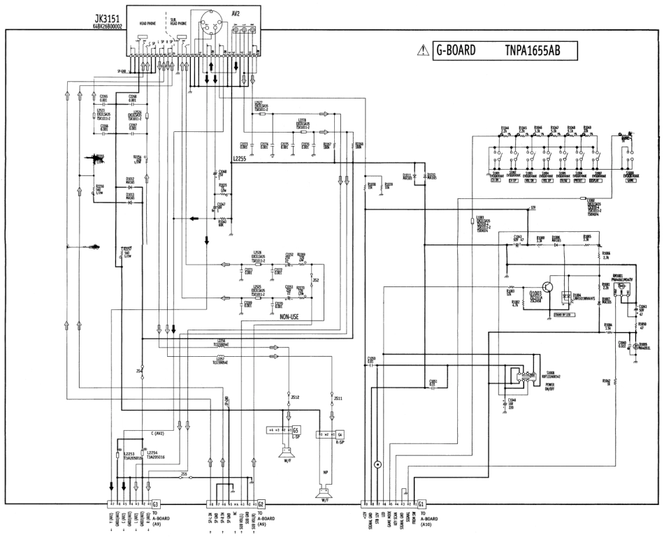 松下E3机芯背投彩电电路图_E3-G.pdf_第1页