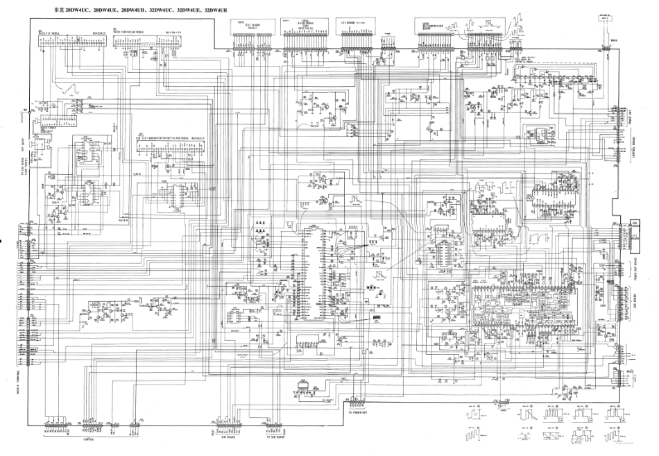 东芝32DW4UE彩电原理图_东芝-32DW4UE-图纸.pdf_第2页