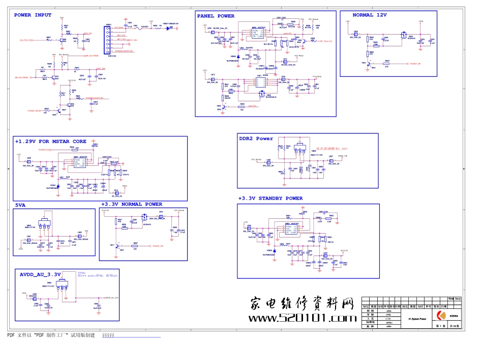 康佳MSD286芯片(35015255)主板原理图_康佳-MSD286(35015255)(主板)-图纸.pdf_第1页