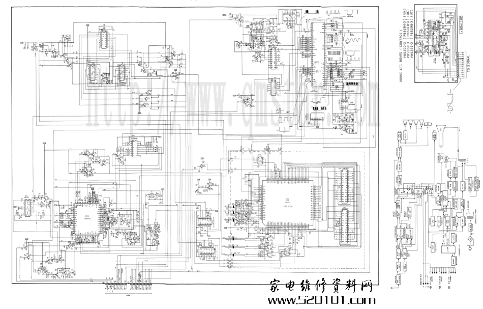 东芝32DW4HC彩电原理图_东芝32DW4HC彩电图纸.pdf_第1页