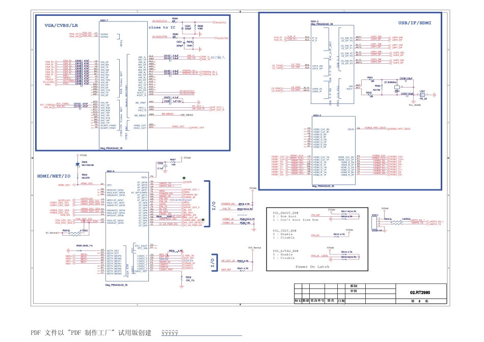 康佳LED65R6600DU液晶电视35019392板（RTD2995机芯）电路原理图.pdf_第2页