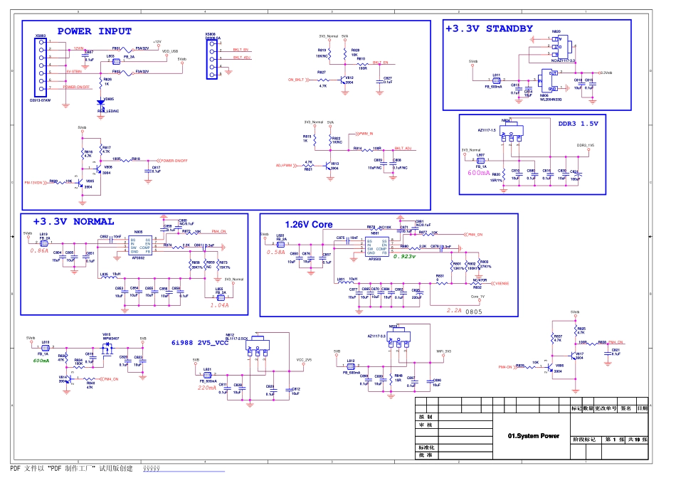 康佳LED55X8000D液晶电视主板电路原理图.pdf_第1页