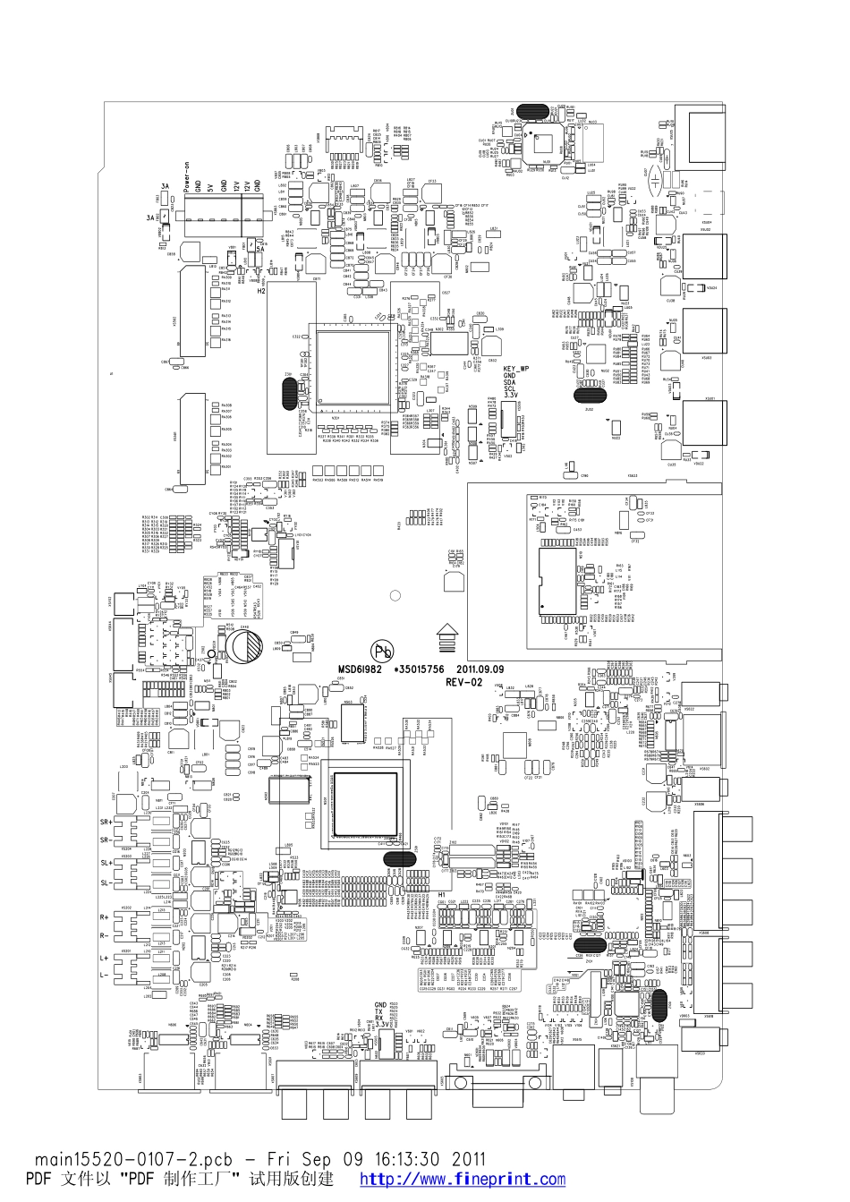 康佳LED55IS95N液晶电视（35015756板）印刷电路板图.pdf_第1页