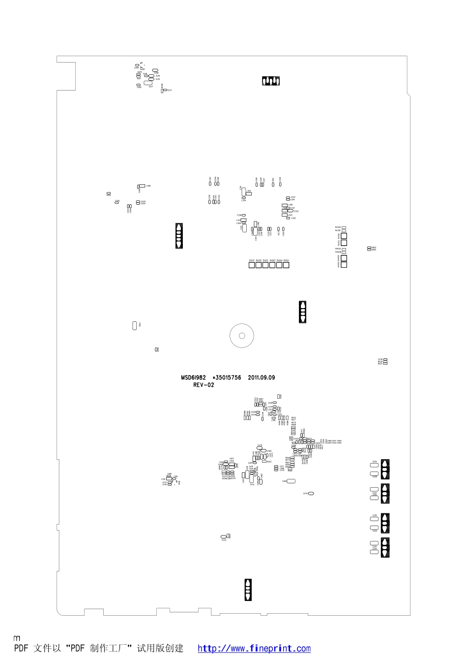 康佳LED55IS95N液晶电视（35015756板）印刷电路板图.pdf_第2页