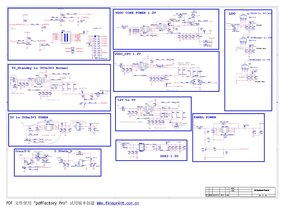 康佳LED50X1200AF液晶电视主板电路图.pdf_第2页