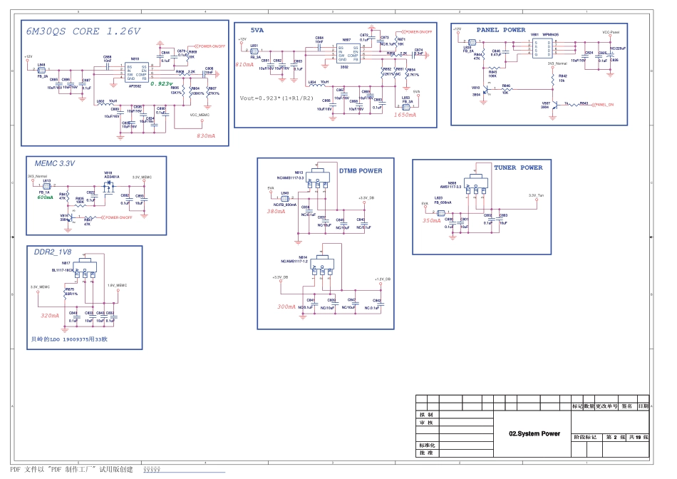 康佳LED48X6000D液晶电视35016585板电路原理图.pdf_第2页