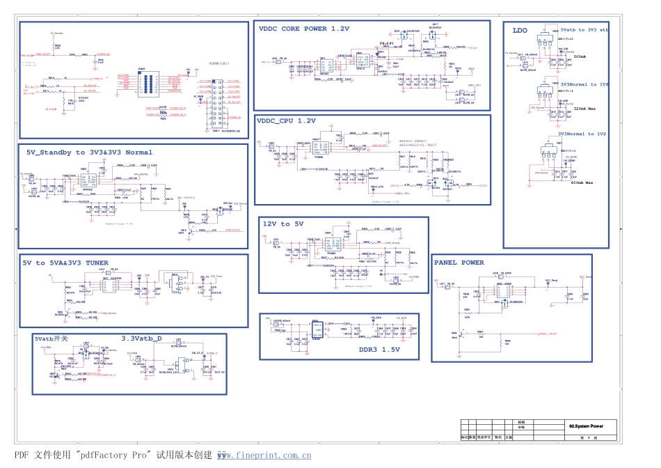 康佳LED42X8300FX液晶电视35018366板( MSD6A81机芯）电路原理图.pdf_第2页