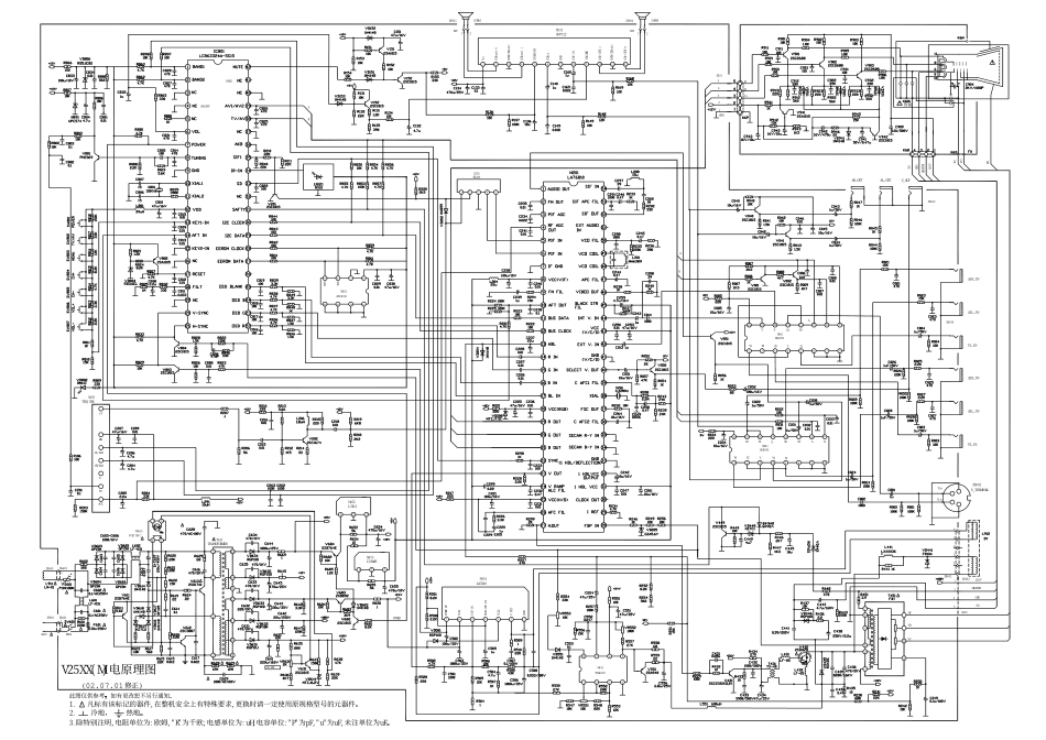 使用LA76810+LC863324组装机彩电电路原理图_LA76810+LC863324.pdf_第1页