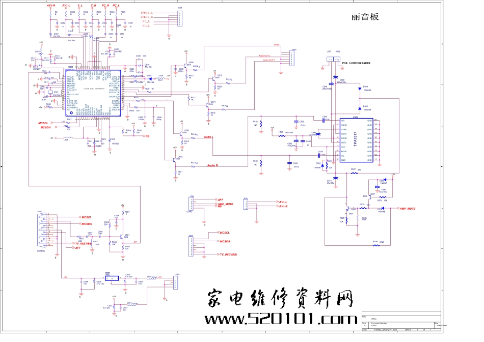 TCL LCD1526NTT液晶电视原理图_TCL王牌LCD1526NTT.pdf_第2页