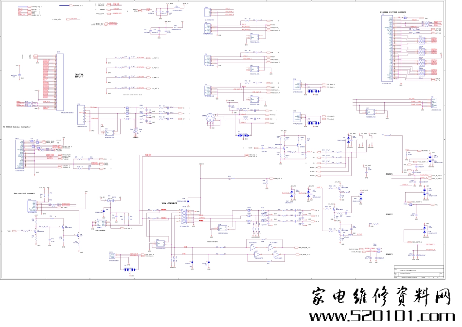 TCL LCD40V85液晶电视原理图_TCL王牌LCD40V85.pdf_第2页