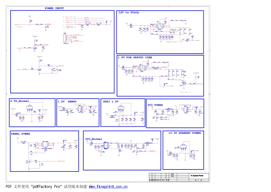 康佳LED42M1200AF(35018442 MSD6A800HTAB机芯)电路原理图.pdf_第1页