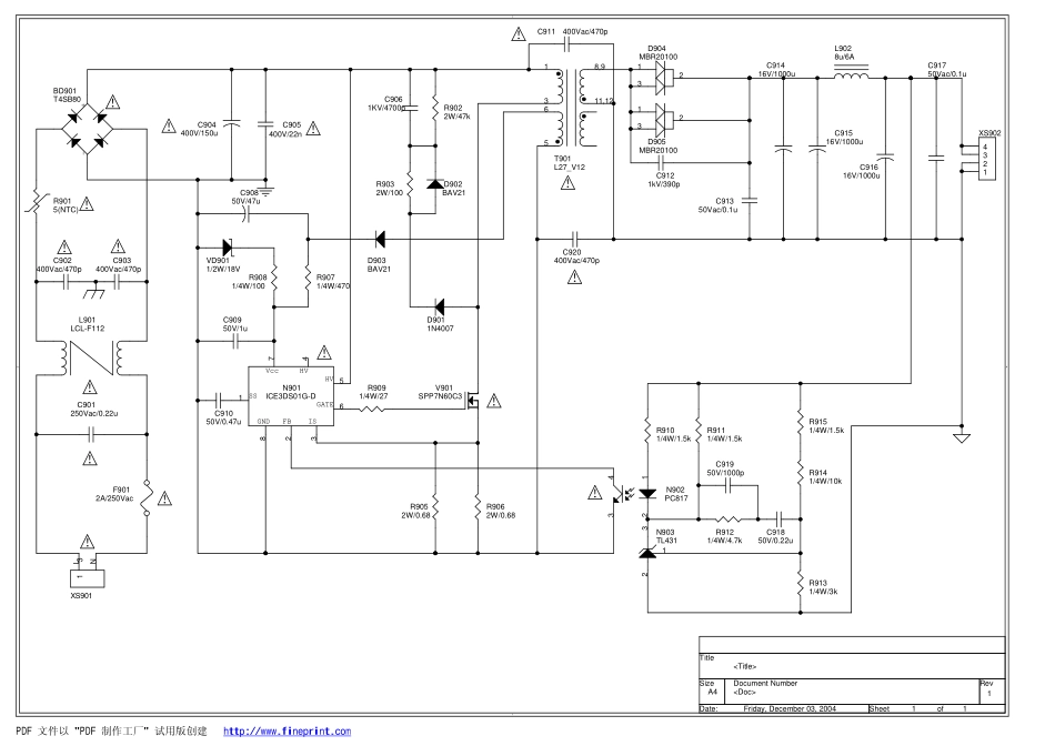 康佳LC-TM2018S液晶电视原理图_LC-TM2018S.pdf_第2页