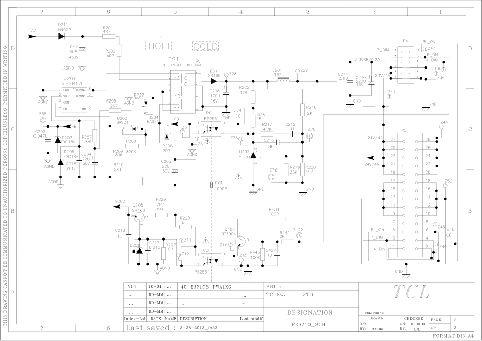 TCL L48F3600A-3D液晶电视电源板电路图.pdf_第2页