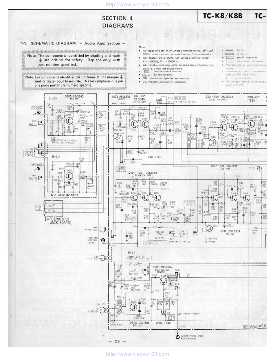 索尼SONY TC-K8电路图.pdf_第2页