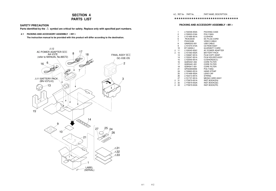 胜利JVC GC-X3数码相机维修手册_JVC GC-X3数码相机维修手册part4.pdf_第1页