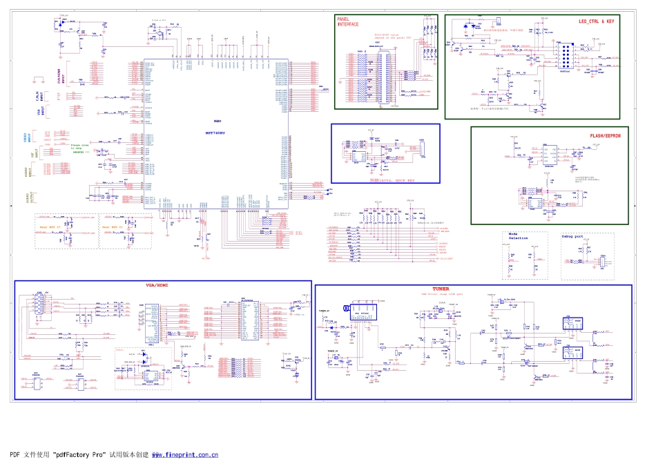 康佳LC32HS62B液晶电视35014796板（MST739机芯）电路原理图.pdf_第2页