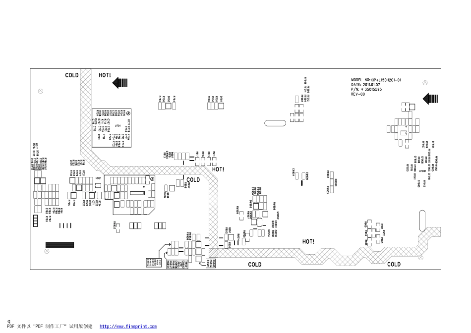 康佳LC32HS62B液晶电视35015595电源板电路图_35015595_silk_V00.pdf_第2页