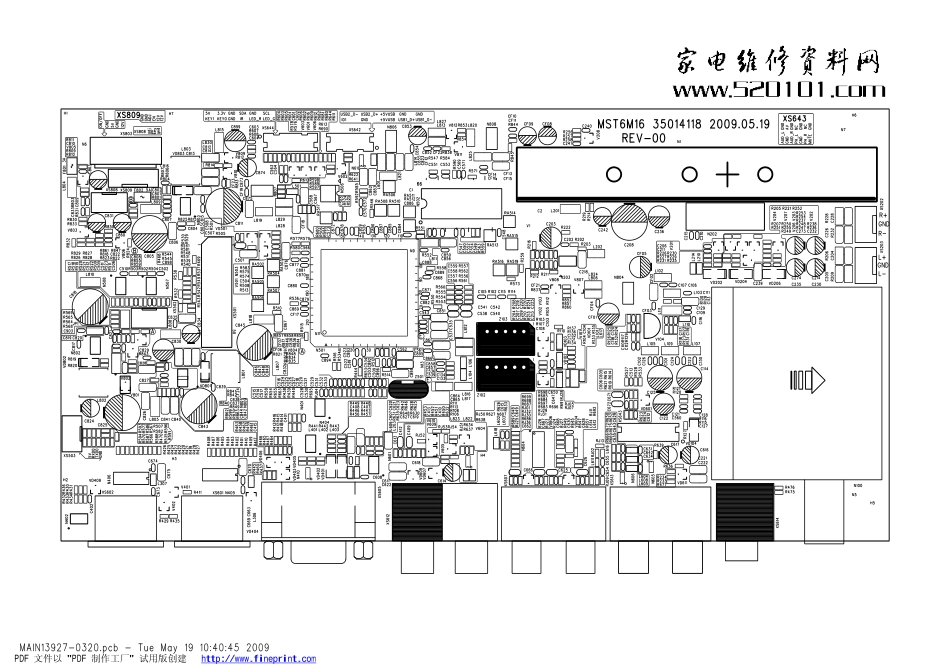 康佳LC32FS82C液晶(35014118)主板原理图_康佳-LC32FS82C(35014118)(主板)-图纸.pdf_第1页