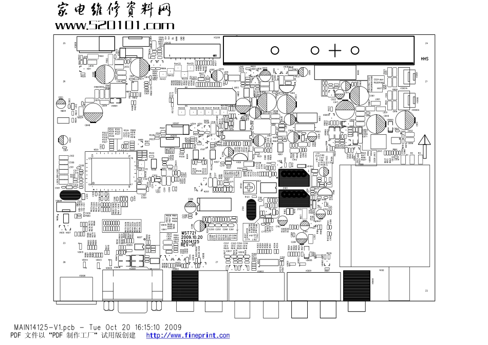 康佳LC32HS62B液晶电视(35014125)主板原理图_康佳LC32HS62B(35014125)主板.pdf_第1页