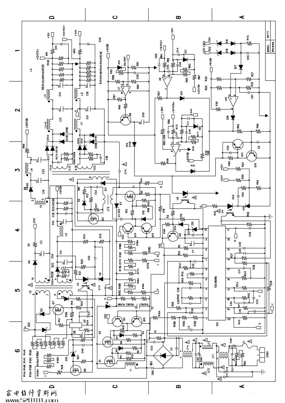 康佳JSK3175-006（晶辰）电源板电路原理图.pdf_第1页