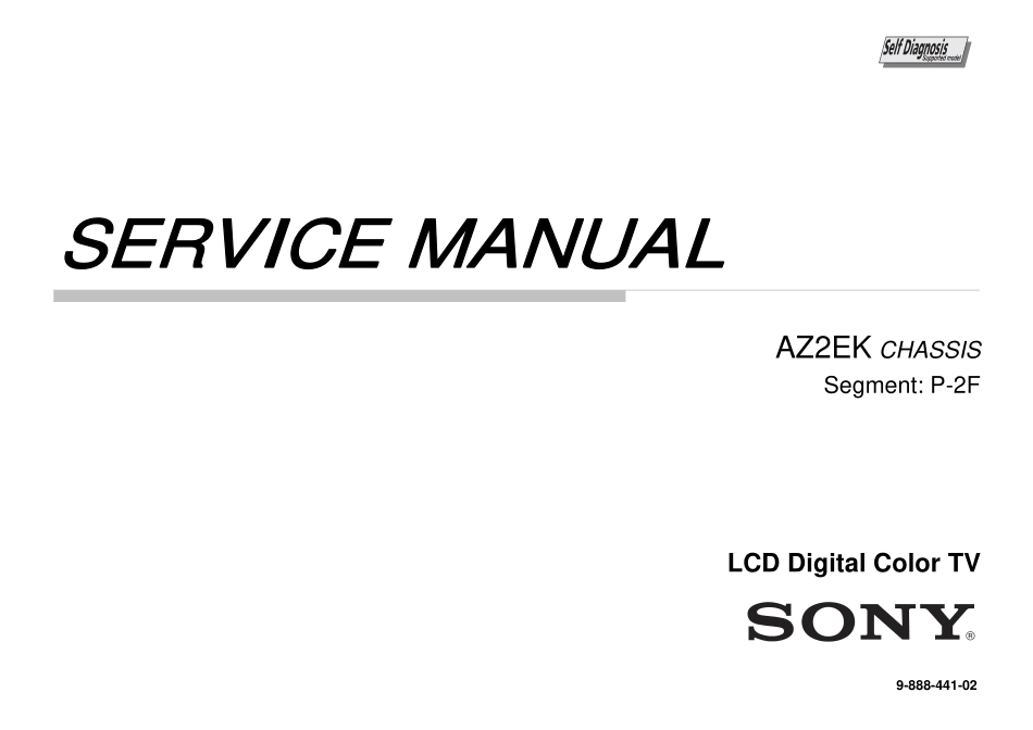 索尼KDL-40BX420液晶电视维修手册_索尼KDL-37BX420.pdf_第2页