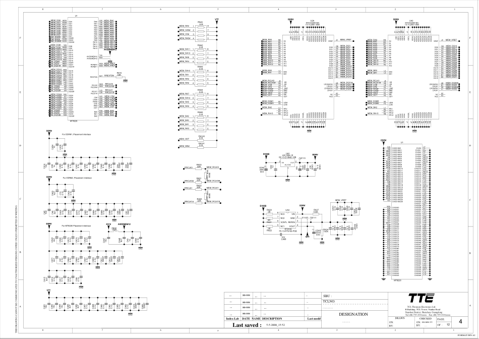 TCL L40X9FDM液晶电视(MT26机芯)主板原理图_TCL L40X9FDM(MT26机芯)液晶 主板.pdf_第2页