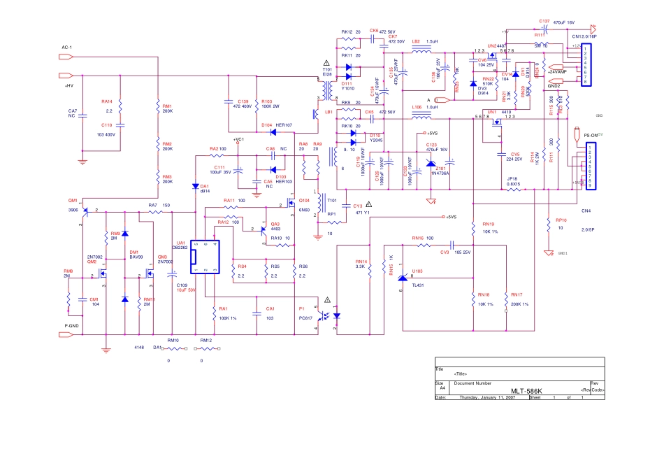 TCL L37N3液晶电视电源板号MLT586K电路图.pdf_第2页