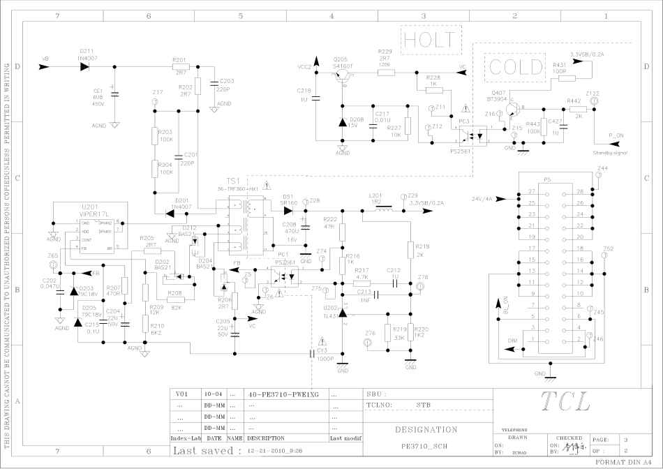 TCL L32P21BD液晶电视电路原理图.pdf_第2页