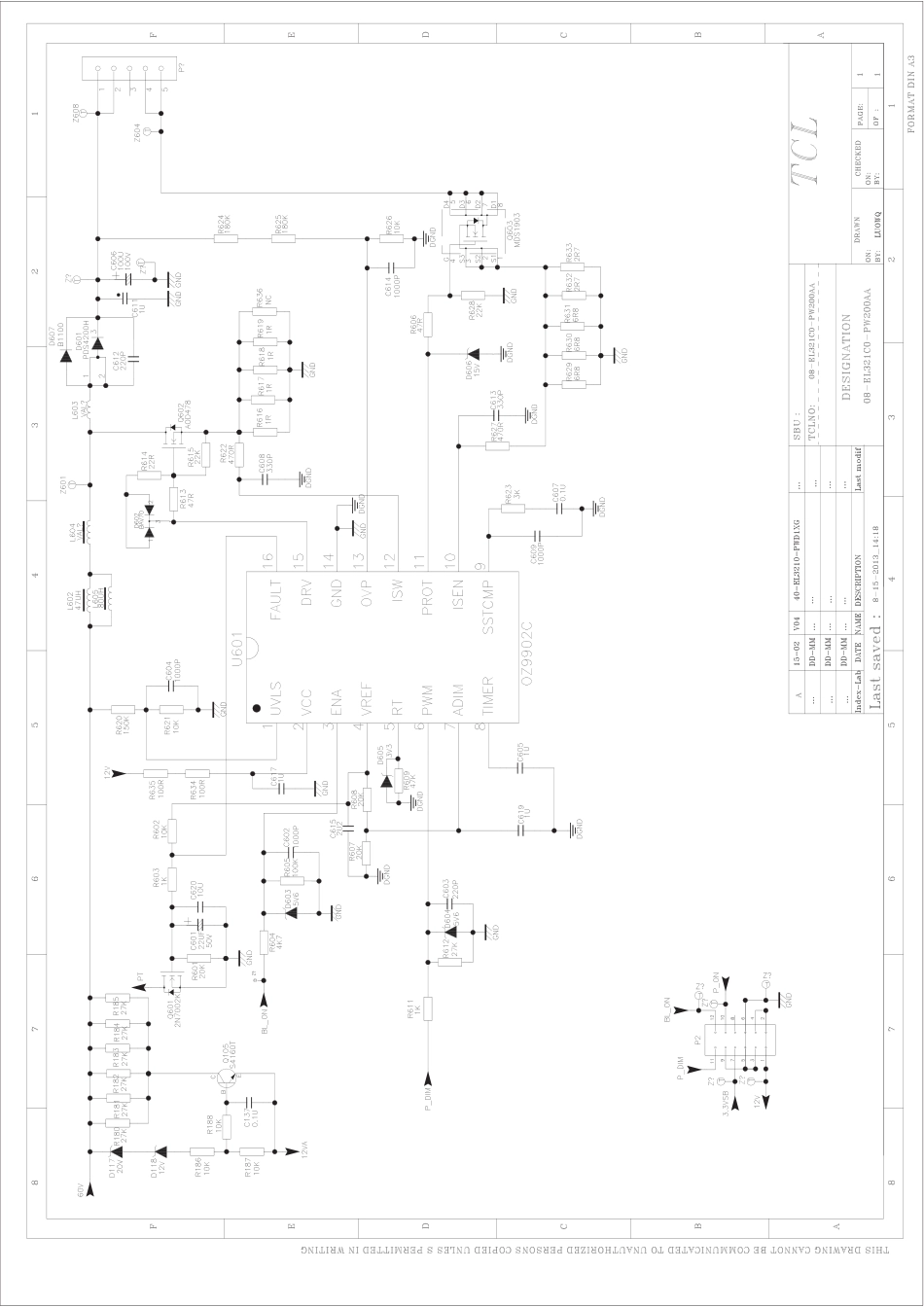 TCL L32F1600E液晶电视（MS881T机芯）电源板电路原理图.pdf_第2页