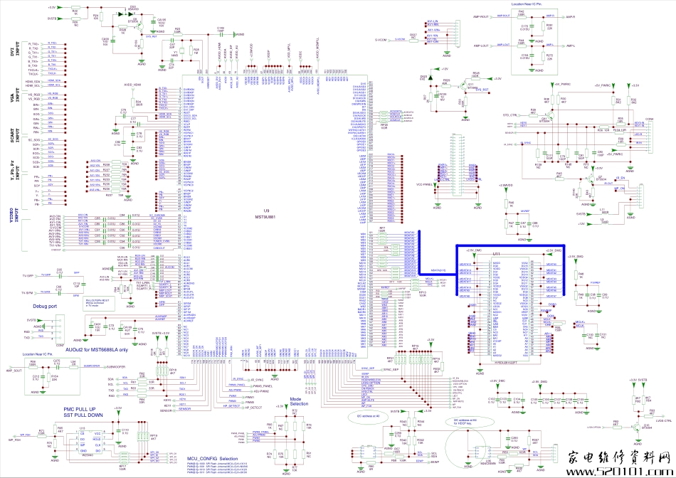 TCL L32E9液晶（MS88C机芯）液晶原理图_TCL王牌L32E9-MS88C.pdf_第2页