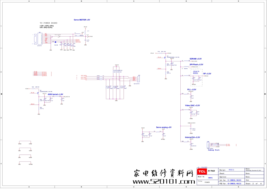 TCL L26X9液晶电视(MS91B机芯)数字板原理图_TCL L26X9(MS91B机芯)液晶.pdf_第2页