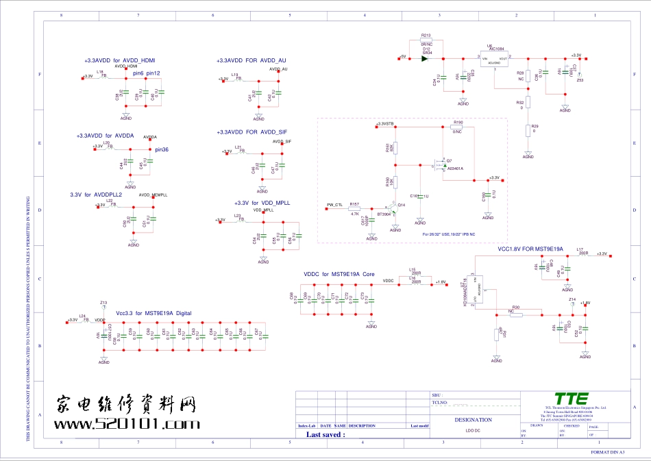 TCL L26E19液晶电视(MS19LR机芯)数字板原理图_TCL L26E19(MS19LR机芯)液晶.pdf_第2页