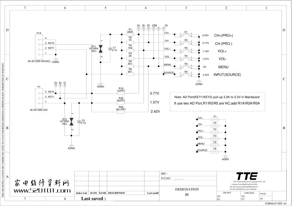 TCL L24F19液晶电视(MS19C机芯)主板原理图_TCL L24F19(MS19C机芯)液晶 主板.pdf_第2页