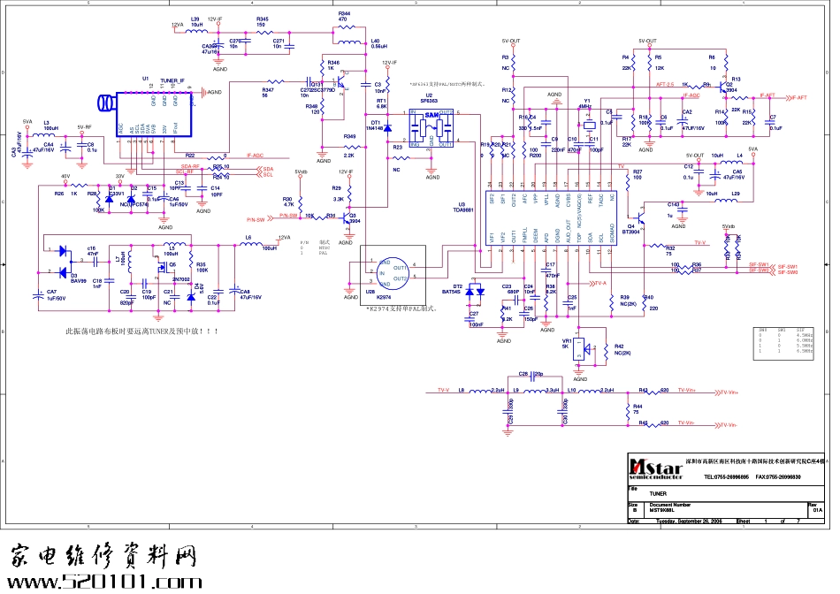 TCL L22E72液晶电视(MS18A机芯)数字板原理图_TCL L22E72(MS18A机芯)液晶.pdf_第1页