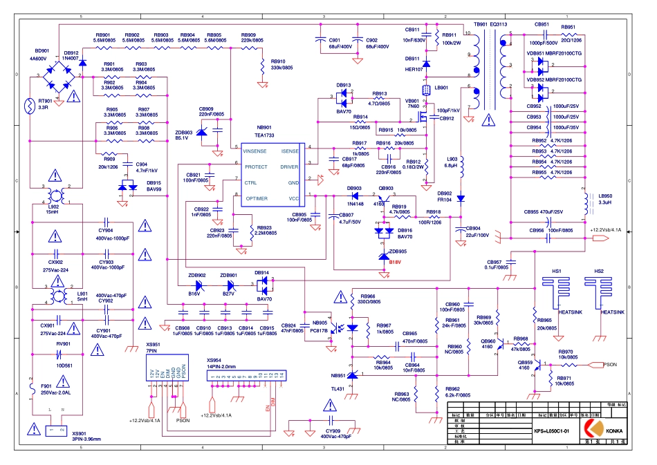 康佳35016681电源板电路原理图.pdf_第1页