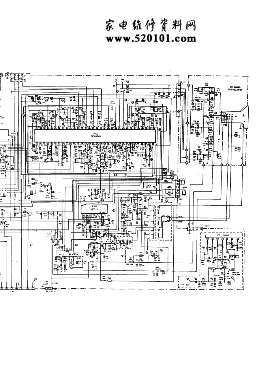 厦华XT-6698彩电电路原理图_夏华  XT-5653、XT-6698(04).pdf_第1页